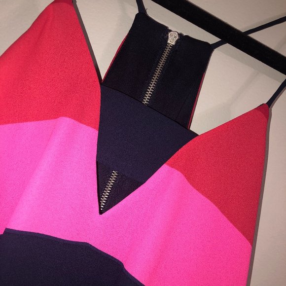 Express Color Block Zipper Back Cami Size XS - Picture 5 of 5